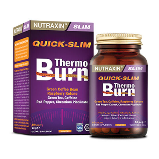 Nutraxin Quick-Slim Thermo Burn Takviye Edici Gıda 60 Tablet Fiyatı